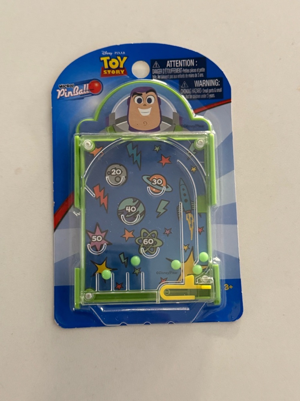 Toy Story Micro Pinball Game - Blue & Green Kids Toy